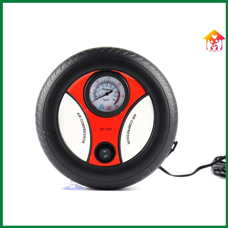 Bơm lốp ô tô mini chạy điện 12v đa năng công nghệ Nhật Bản siêu bền