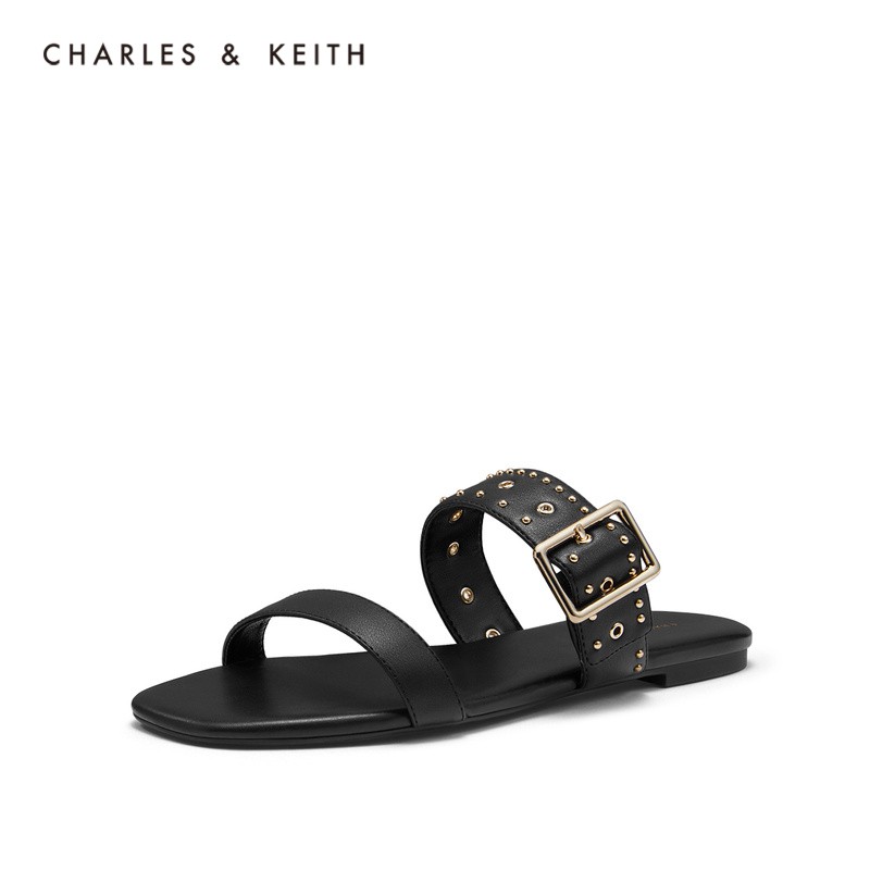 Dép nữ đính kim loại Charles & Keith CK1-70390282