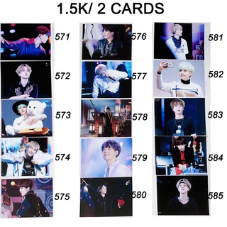 Sale set card SUGA BTS 5