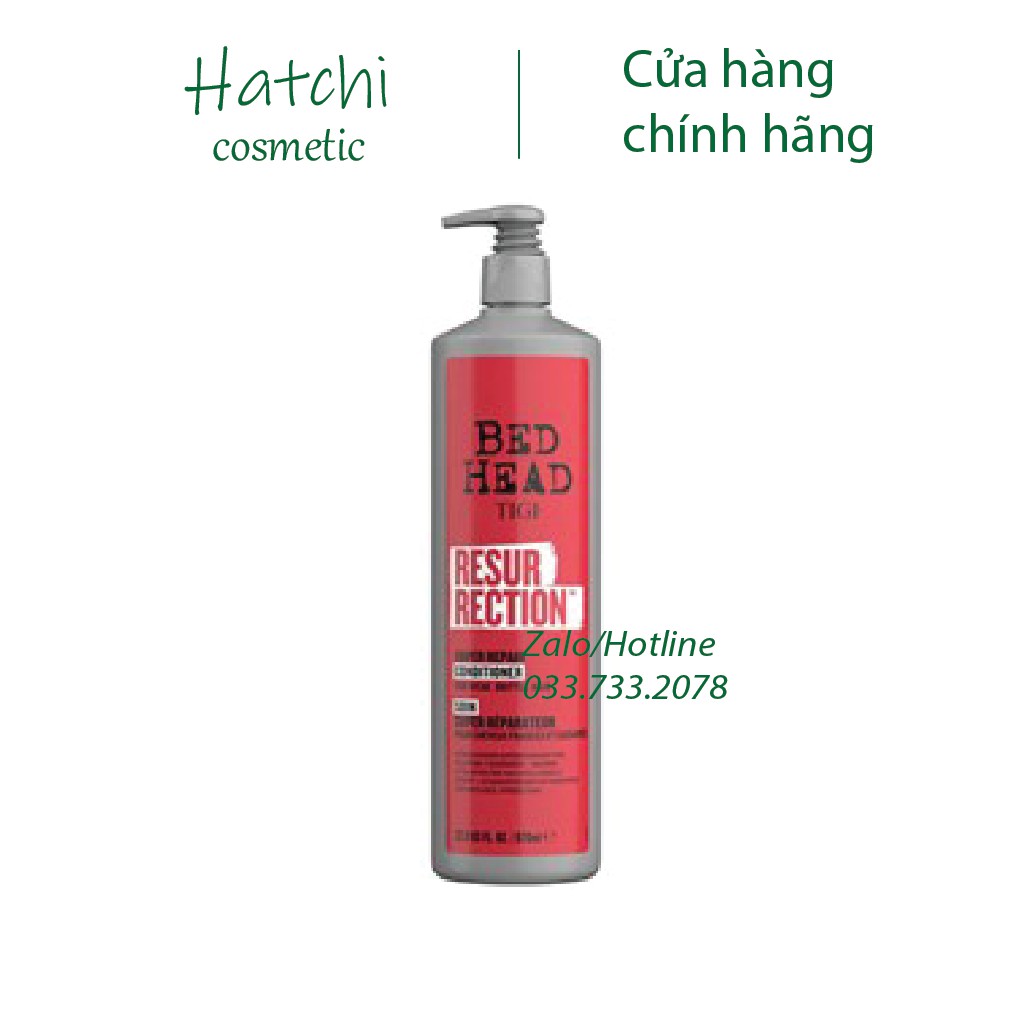 [Chính Hãng]Cặp dầu gội BED HEAD TIGI URBAN ANTIDOTES Resurrection 750ml*2 | BigBuy360 - bigbuy360.vn
