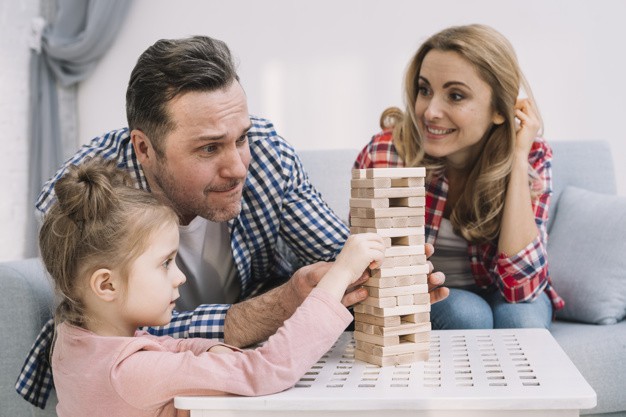 Bộ đồ chơi rút gỗ (Jenga Wooden Blocks) bộ đồ chơi rút gỗ mịn an toàn cho bé đồ chơi thông minh cho bé đồ chơi nhóm