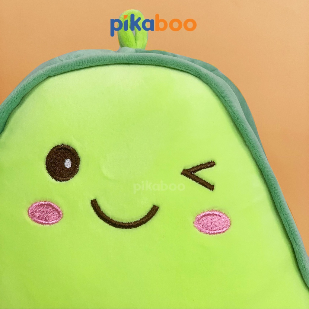 (Summer Sale 50%) Gấu bông quả quả bơ cao cấp Pikaboo, vải cotton nhung lông mềm mịn co dãn, bông 3D tinh khiết an toàn