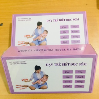 DẠY TRẺ BIẾT ĐỌC SỚM - bản chuẩn glendoman. Bộ full