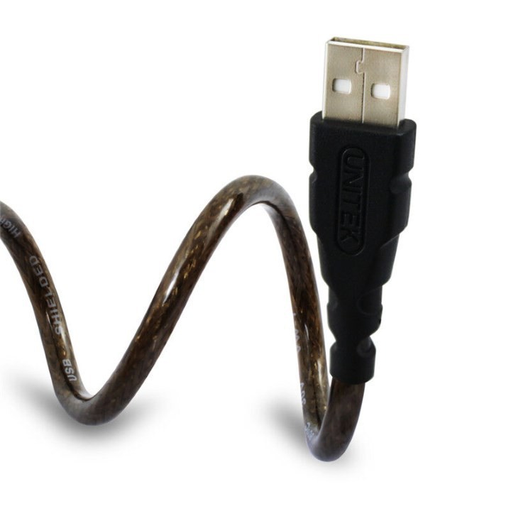 Dây nối dài USB Unitek 5m Y-C418A Chuẩn USB 2.0 AM-AF- Hàng chính hãng