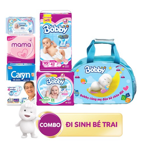 Combo đi sinh Bobby dành cho mẹ