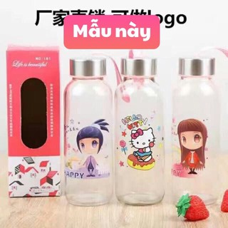 Combo 50 chai thuỷ tinh 310ml in hình