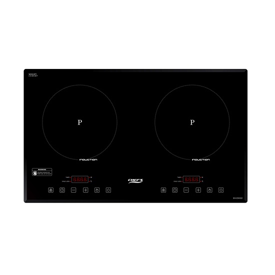 Bếp từ Chefs EH-DIH321 - Bếp từ đôi 430x720mm, 3400W, Made in Việt Nam