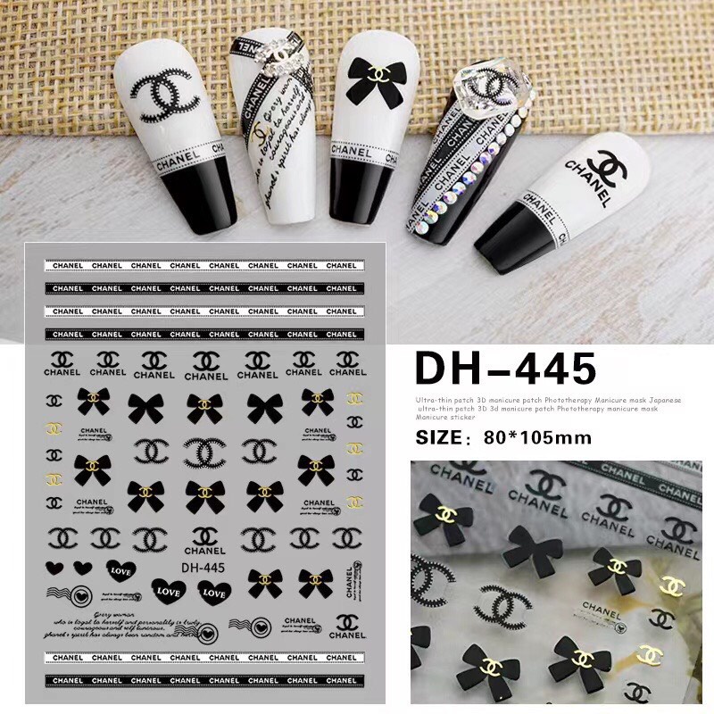 Sticker thương hiệu nổi tiếng mã DH-445