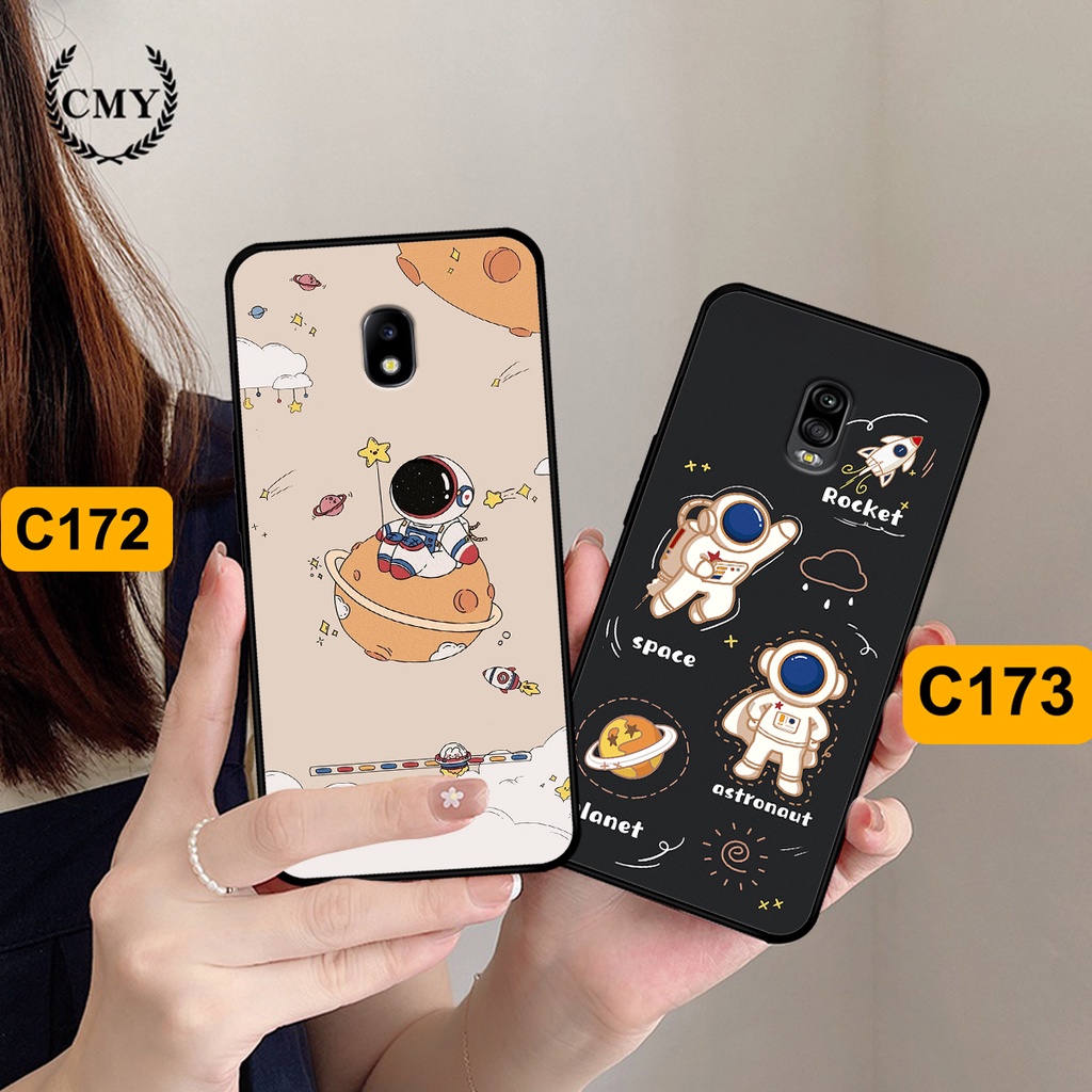 Ốp Samsung J7 Pro - J7 Plus - J7+ in hình astronaut, phi hành gia vũ trụ hottrend, độc đáo, cá tính.