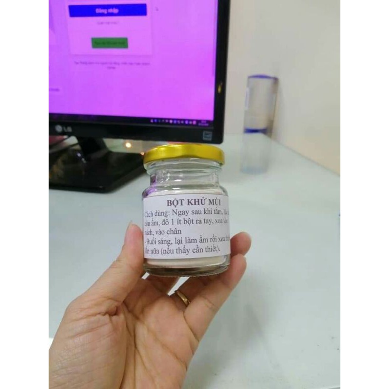Bột khử mùi hôi cơ thể