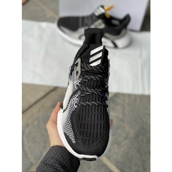 Giày thể thao sneaker alpha bounce 2020 đen trắng