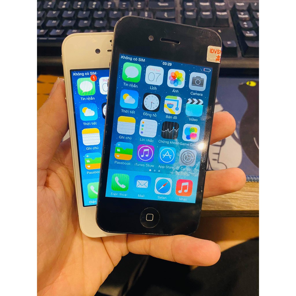 Điện thoại iphone giá rẻ - IPhone 4 16/32/8Gb Chính hãng Quốc tế - tặng kèm cáp sạc zin bảo hành toàn quốc | BigBuy360 - bigbuy360.vn