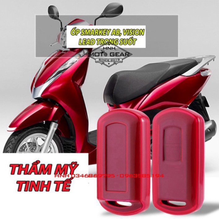 Bọc Smartkey Trong Suốt Cho Honda Air Blade , Lead , Vision