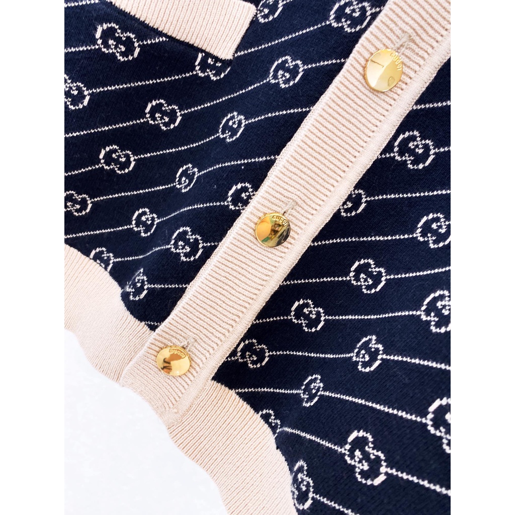 Áo khoác nữ cardigan GUCCI GG GC chất liệu cao cấp, kiểu dáng nữ tính, nhẹ nhàng