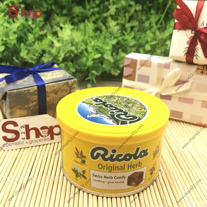 Kẹo Thảo Mộc Ricola Original Herb 100g