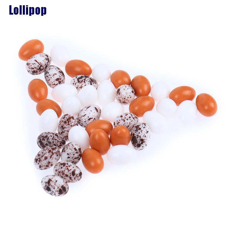 Set 10 mô hình quả trứng mini trang trí tiểu cảnh / nhà búp bê