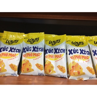 Combo 10 gói xúc xích tiệt trùng vị phomai WYN 100g