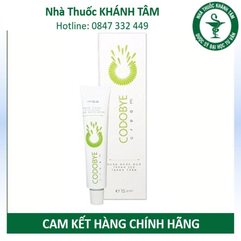 ! CODOBYE CREAM - Kem bôi mụn 15g ! !