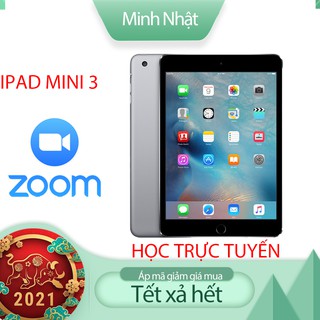 Máy tính bảng ipad mini 3 quốc tế chính hãng bảo hành 6 tháng lỗi 1 đổi 1 tận nhà shop uy tín minh nhật