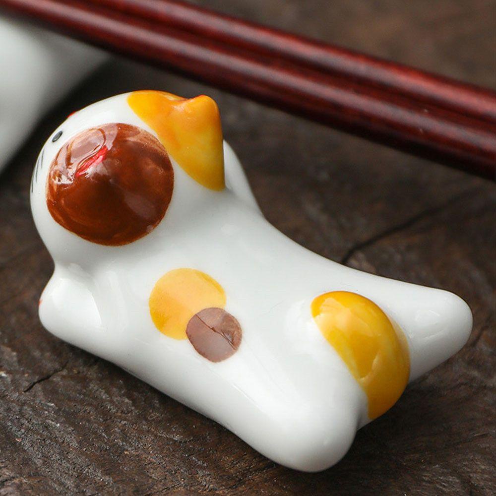 SUYO Giá Đỡ Đũa Hình Mèo Nhiều Kiểu Dáng