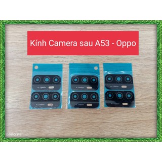 Kính camera sau  a53 oppo /kính + vành