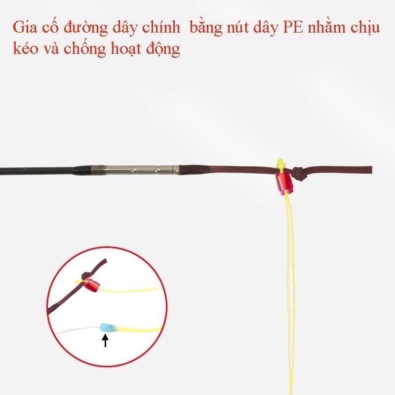 5 Dây PE Nối Đầu Cần Chống Cháy Nổ Trục