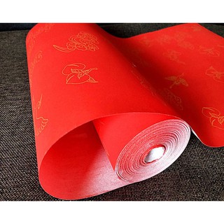 [CỔ NGHỆ THƯƠNG PHẨM] [Hàng Có Sẵn]Liễn Đỏ Cuộn Long Phụng Tiên Hạc