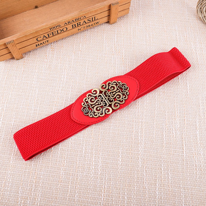 Đai váy nịt đầm mặt đồng B16 4cm