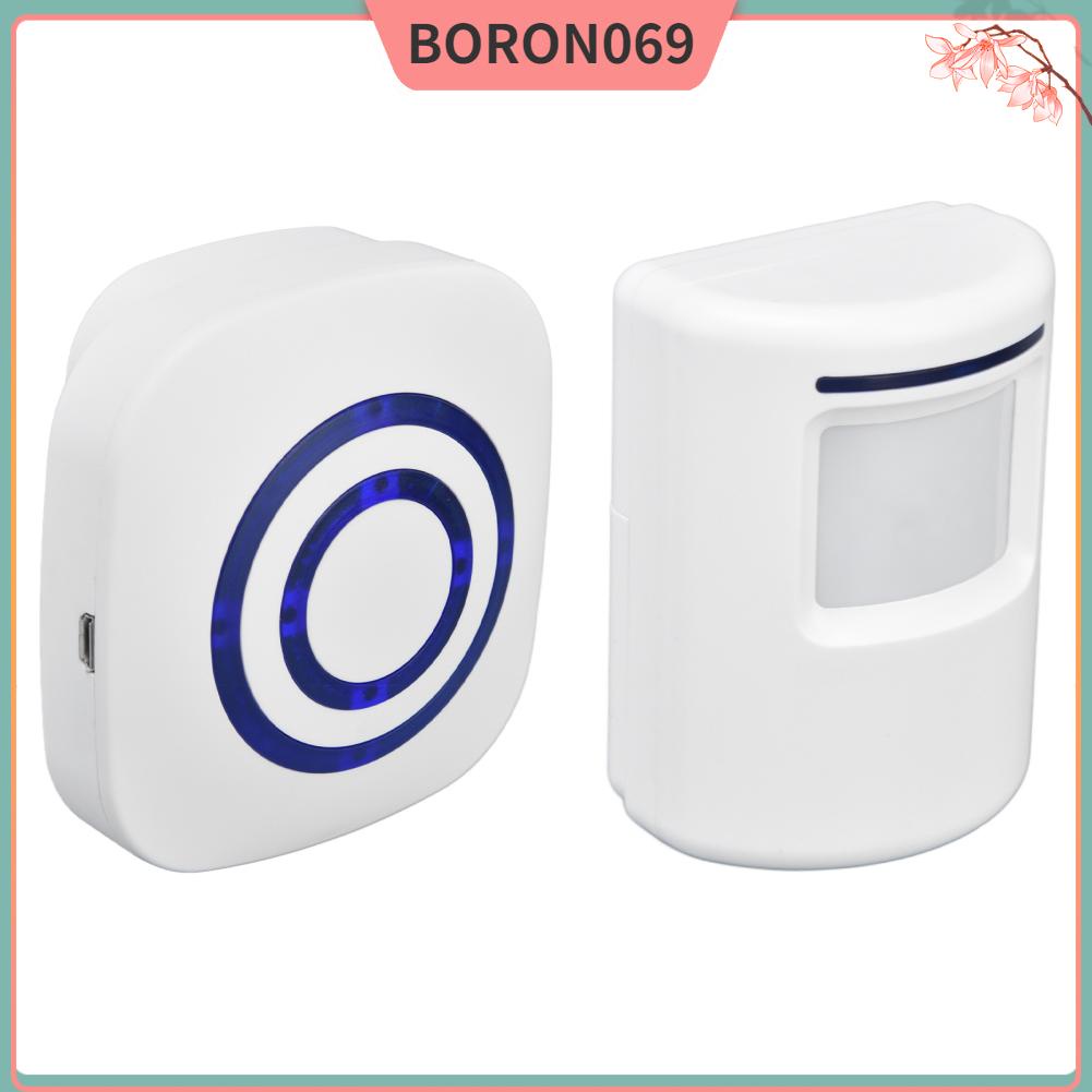 Chuông Cửa Không Dây 38 Giai Điệu Với Chức Năng Báo Động Hồng Ngoại Cho An Ninh Thông Minh US 110V 240V