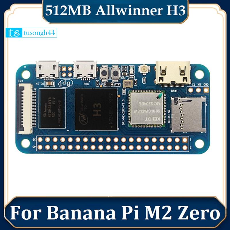 Bảng Mạch Phát Triển Banana Pi BPi-M2 Zero Lõi Tứ 512MB Allwinner H3 Chip Similar As Raspberry Pi Zero W