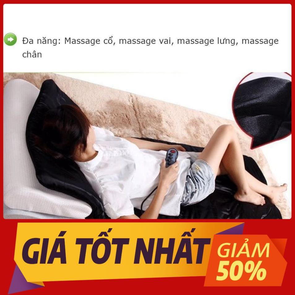 [ HÀNG CHÍNH HÃNG ] BELLA - Nệm massage toàn thân + máy massage 4 miếng dán