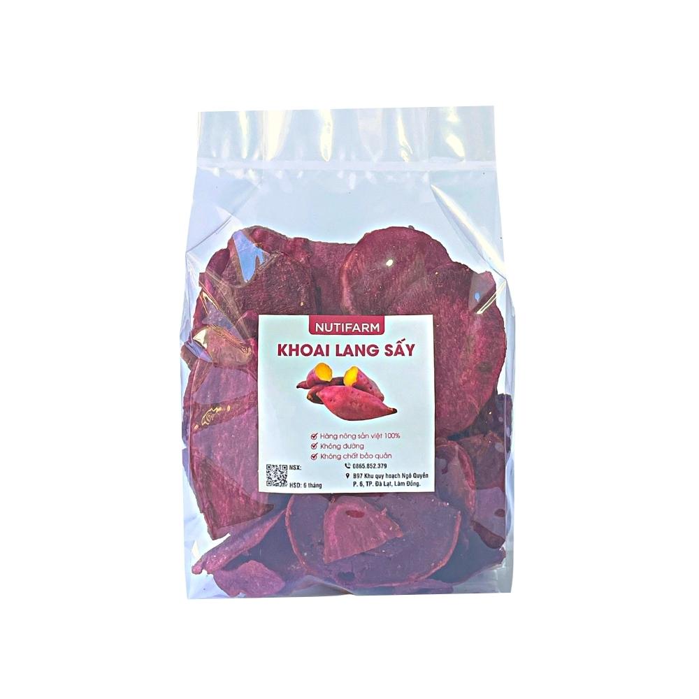 Mít sấy khô nguyên cánh loại 1 không đường giòn ngọt tự nhiên 250gr, hoa quả sấy