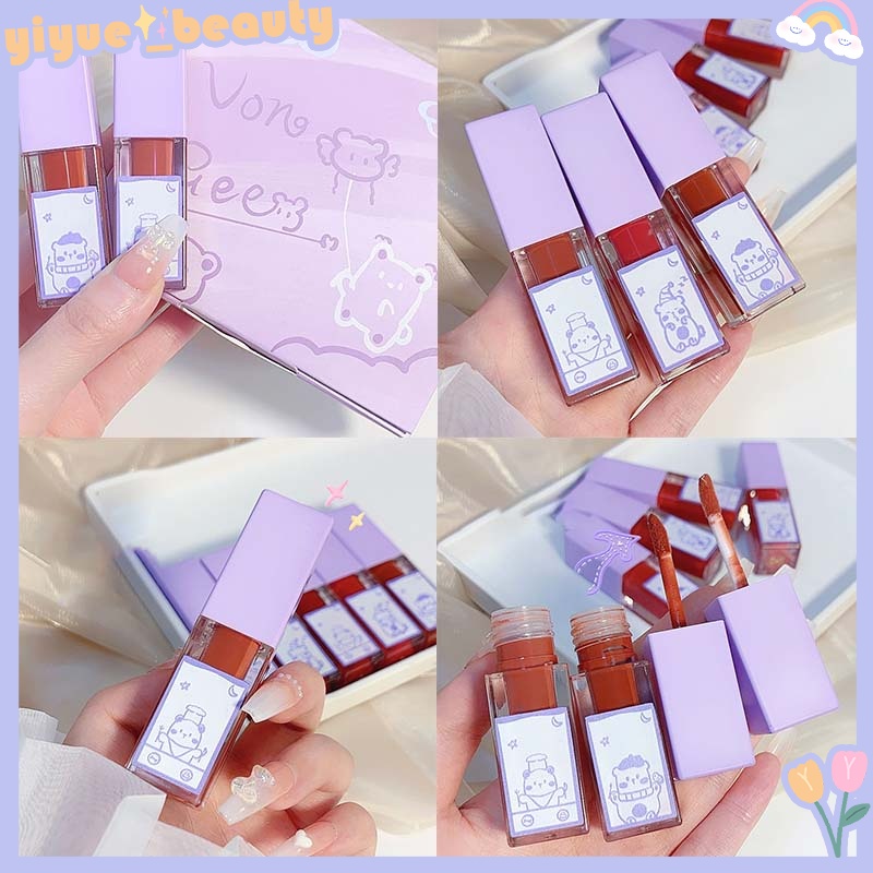 Son Môi Chống Thấm Nước Lâu Trôi Không Phai Màu Trang Điểm Gợi Cảm Cho Nữ