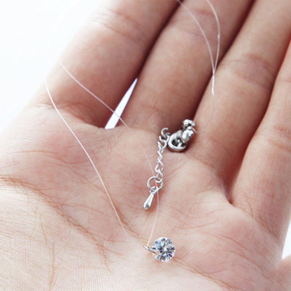 Dây Chuyền Mặt Đá Zircon Thanh Lịch Cho Nữ