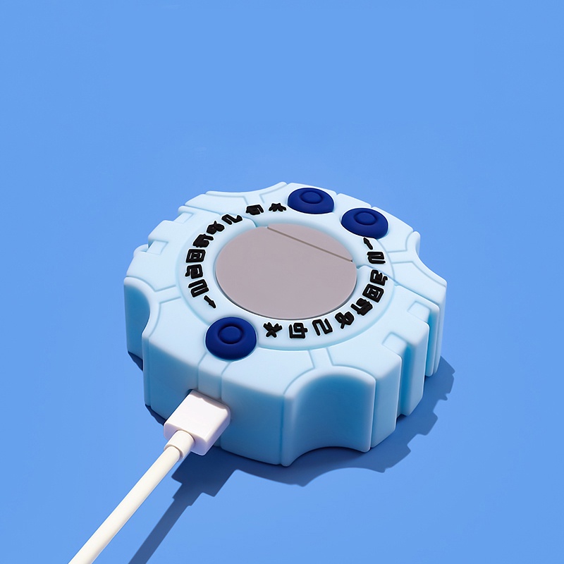 Vỏ TPU Bảo Vệ Hộp Sạc Tai Nghe compatible AirPods3 compatible AirPods3 Pro New 2021 Họa Tiết Digimon Dễ Thương
