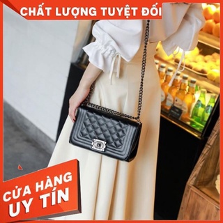 TÚI XÁCH NỮ ĐEO CHÉO CN BASIC SIZE 23 KHÓA TRẦN DA PU CAO CẤP