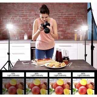 Bộ đèn chữ nhật Xlight 10W  hỗ trợ chụp ảnh,quay video với 1 đèn led 5600K có thể điều chỉnh màu