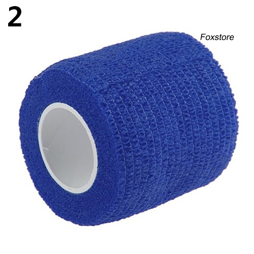 (Hàng Mới Về) Cuộn Băng Dán Sơ Cứu Thể Thao Co Giãn Tự Dính Tiện Dụng