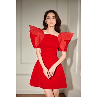 madebyChloé - Đầm nhung phối cánh bướm organza LUCKY BUTTERFLY DRESS - Thiết kế cao cấp