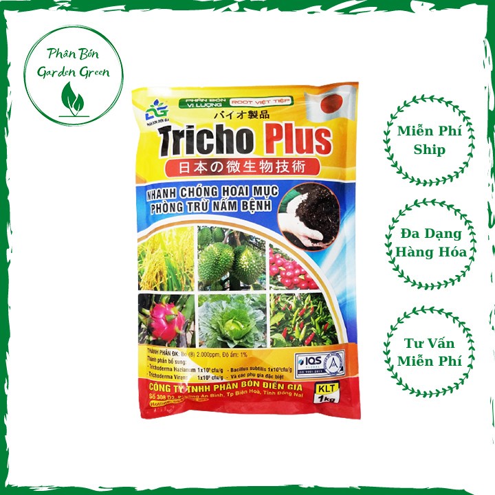Men vi sinh Trichoderma ủ phân hoai mục, phòng trừ nấm bệnh tuyến trùng đất 1kg
