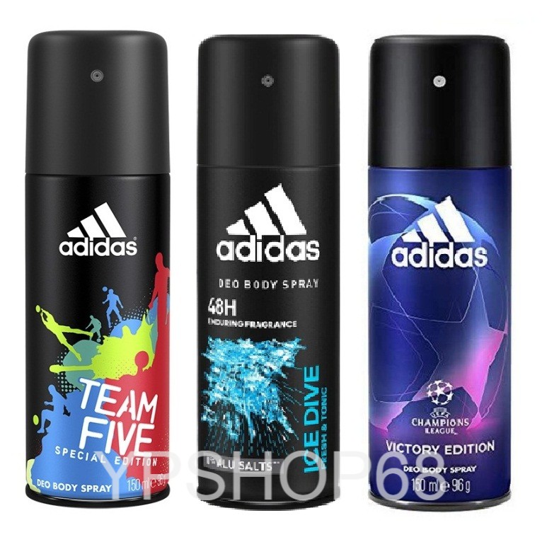 Xịt khử mùi hương nước hoa Nam Adidas Victory Edition Ba Lan 150ml