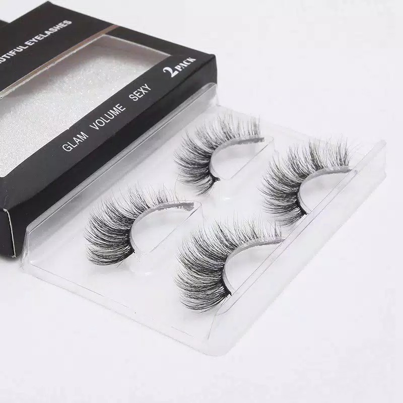 (Hàng Mới Về) Set 2 Cặp Lông Mi Giả 3d Cao Cấp | BigBuy360 - bigbuy360.vn