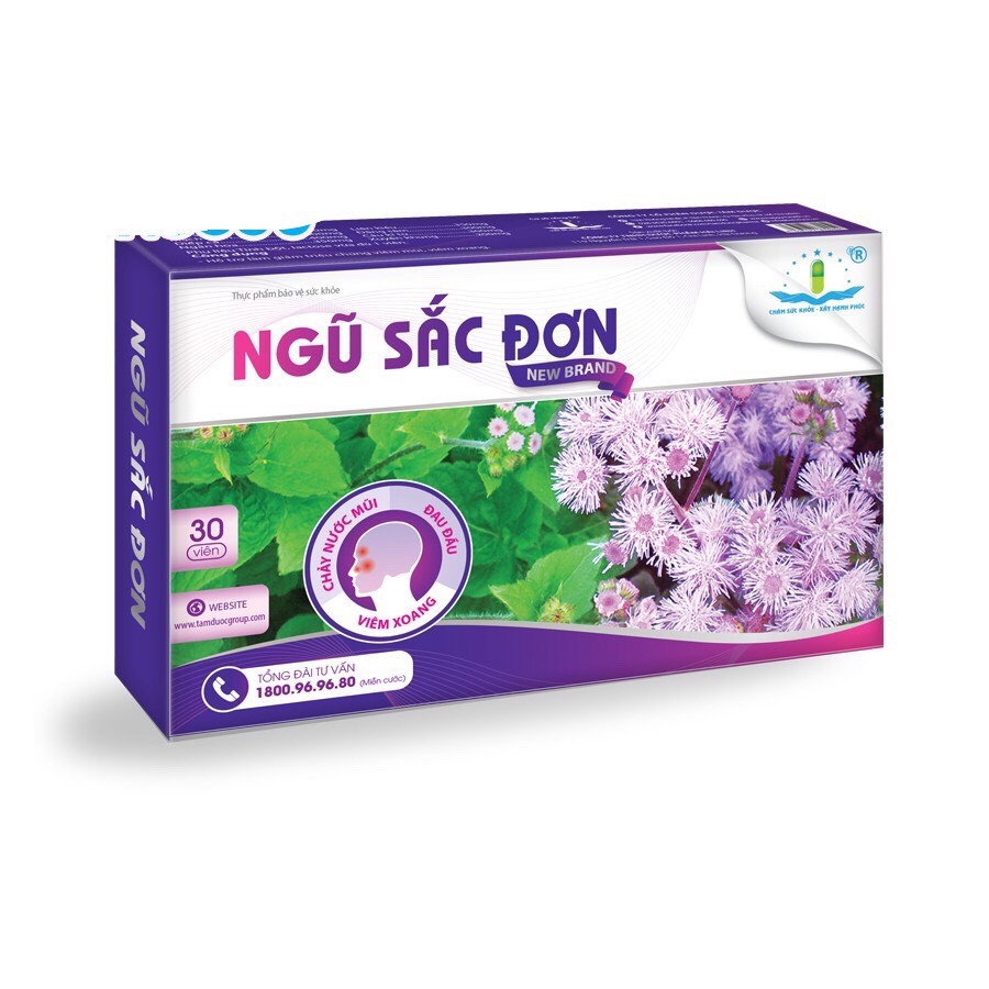 NGŨ SẮC ĐƠN hỗ trợ viêm xoang viêm mũi dị ứng
