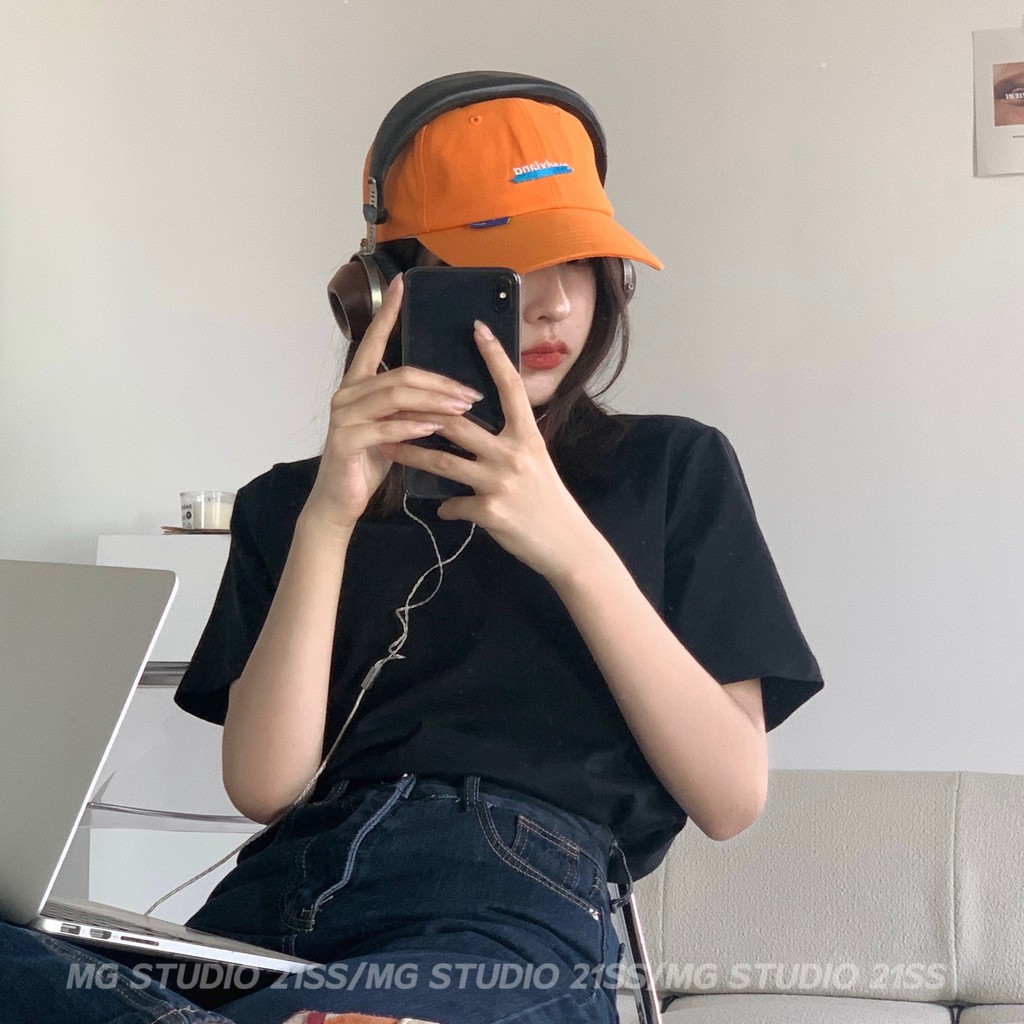 Mũ lưỡi trai MG STUDIO thêu chữ ouyixiang 5 màu tùy chọn