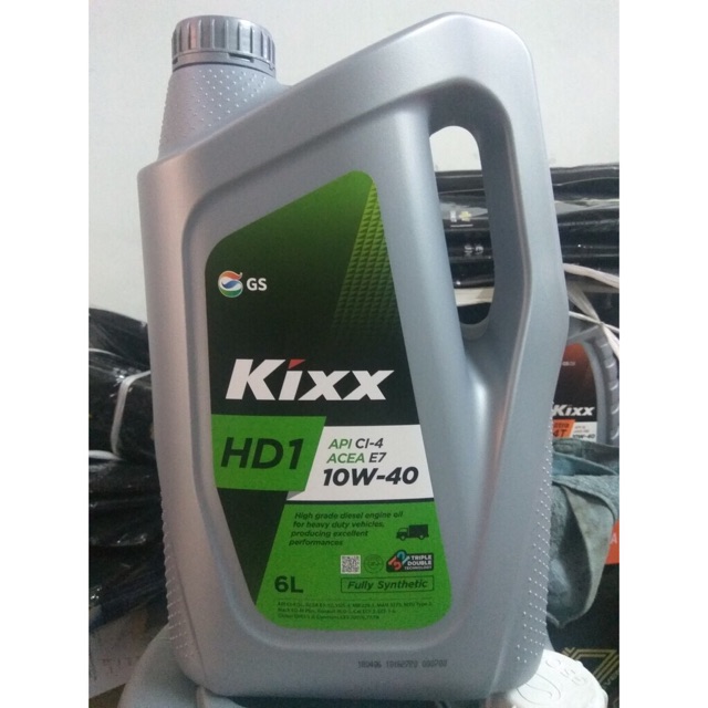 DẦU NHỚT KIXX HD1 CAN 6 LÍT