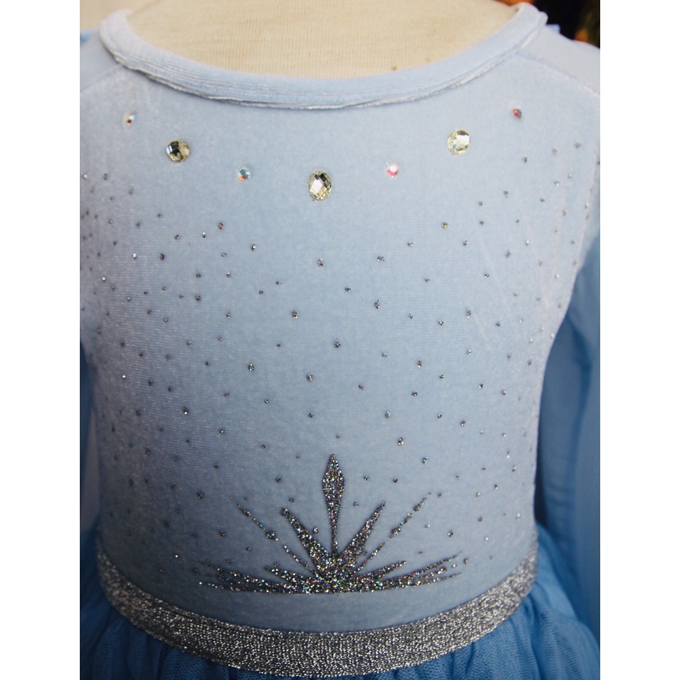 Váy công chúa Elsa Frozel xuất Mỹ xịn chuẩn như hình