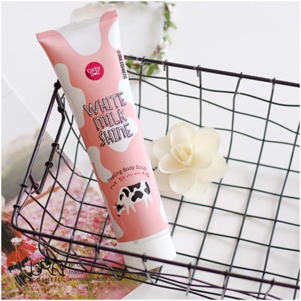 Tẩy tế bào chết Cathy Doll White Milk Shine Peeling Body Scrub[CHÍNH HÃNG] THÁI LAN