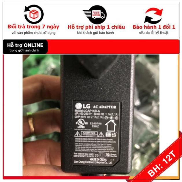 [BH12TH] 🎁 Adapter dây nguồn màn hình LG 19V - 2.1A chính hãng