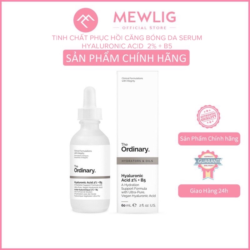 Serum ordinary hyaluronic acid 2%+B5