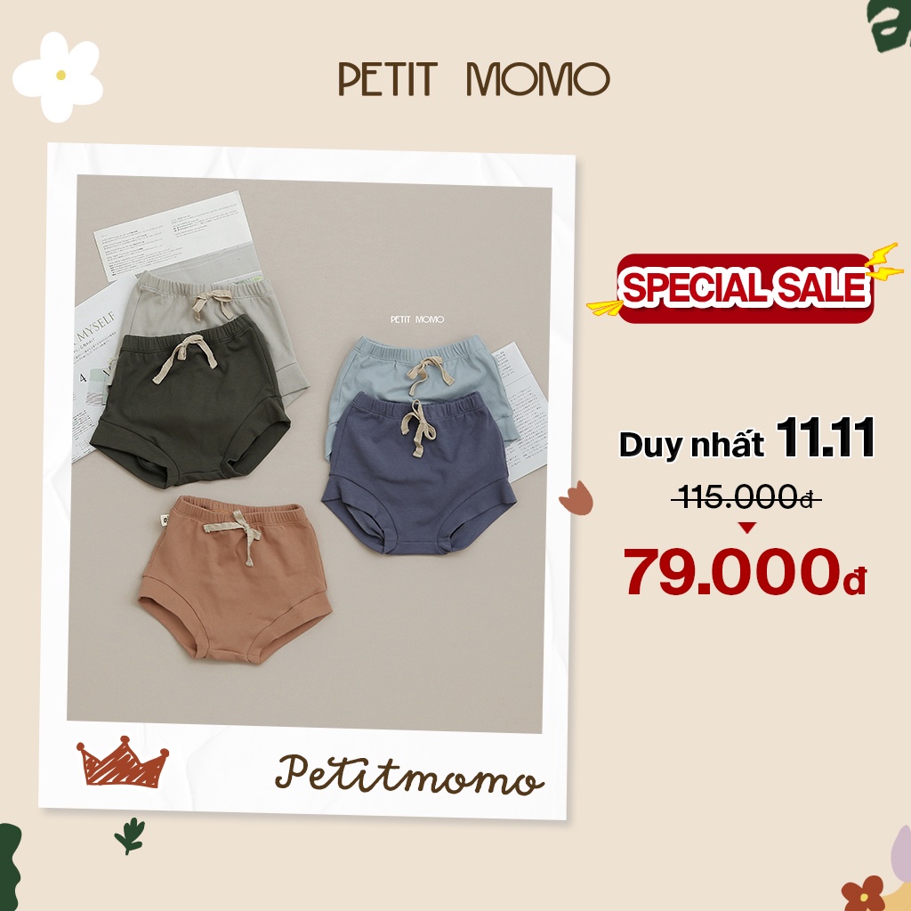 Quần Mặc Nhà Cho Bé Trai Bé Gái PETIT MOMO Vải Cotton Mềm Mịn, Kháng Khuẩn, Hàng Việt Nam Cao Cấp H138